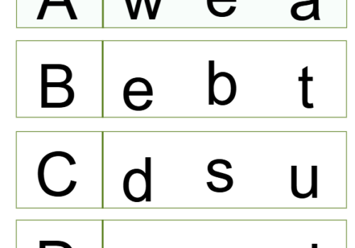 kindergarten worksheet